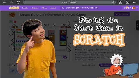 scratch test history|oldest project on scratch.